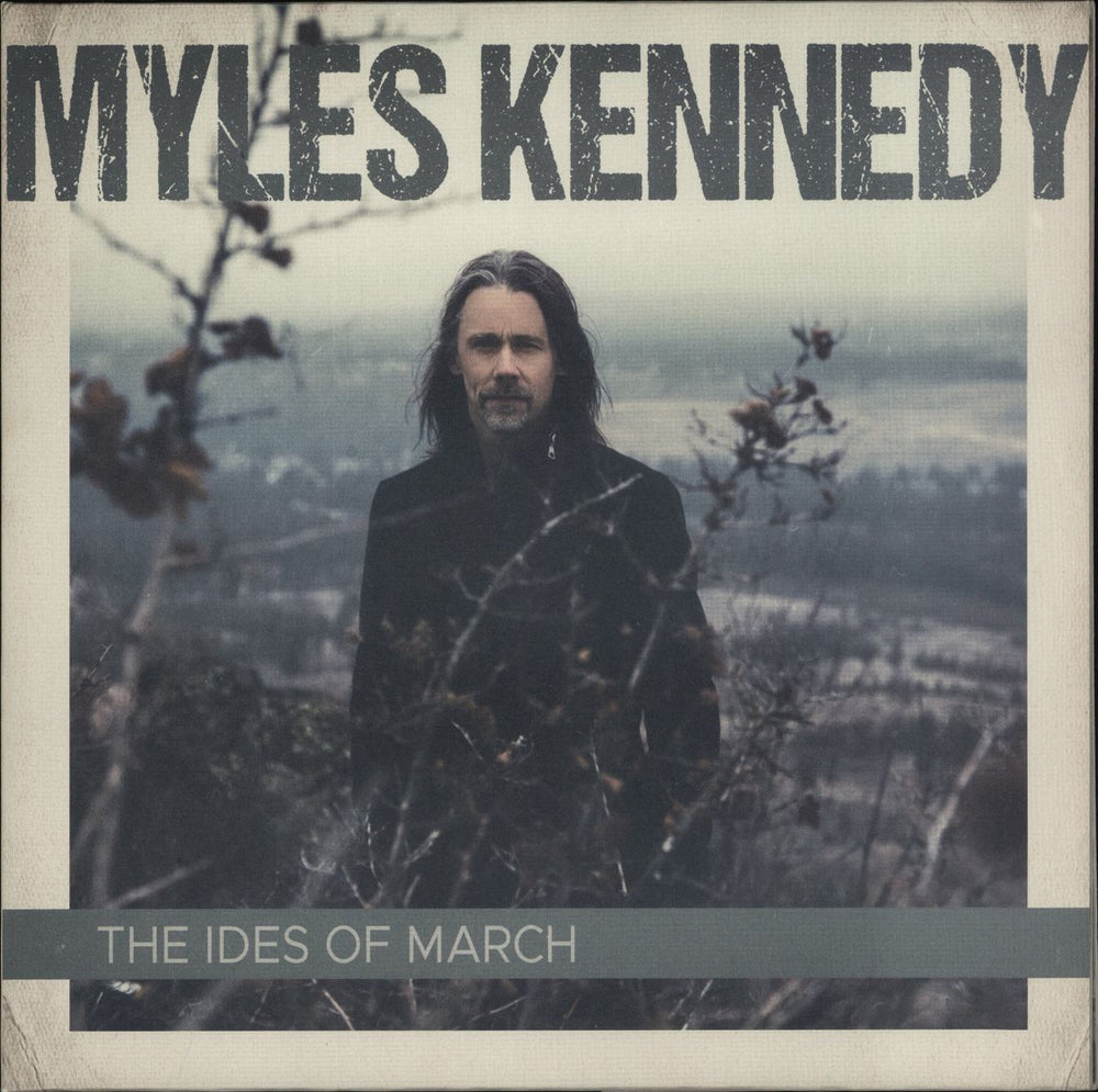 Myles Kennedy The Ides Of March - Green & White Swirl Vinyl UK 2-LP vinyl record set (Double LP Album) NPR987VINYL