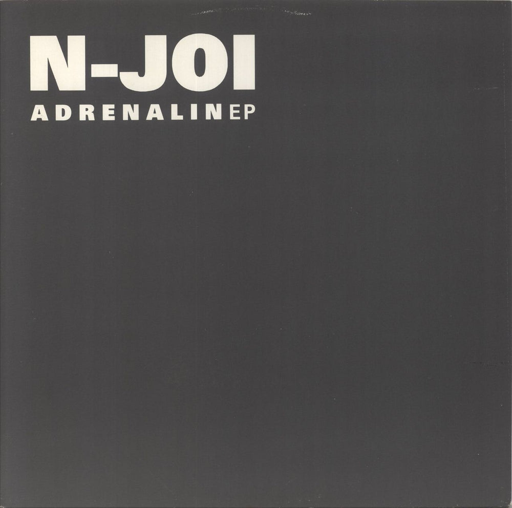 N-Joi Adrenalin EP UK 12" vinyl single (12 inch record / Maxi-single) PT44344