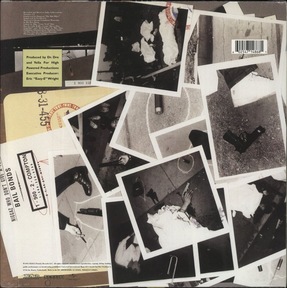 N.W.A. Efil4zaggin - 180gm - Sealed UK vinyl LP album (LP record) 602547148681