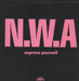 N.W.A. Express Yourself UK 7" vinyl single (7 inch record / 45) BRW144