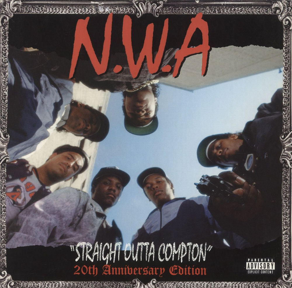N.W.A. Straight Outta Compton US 2-LP vinyl record set (Double LP Album) 5099951123918