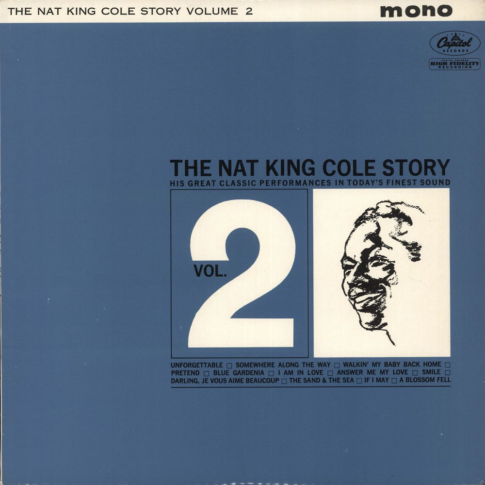 Nat King Cole The Nat King Cole Story Volume 2 UK vinyl LP album (LP record) W-2-1613