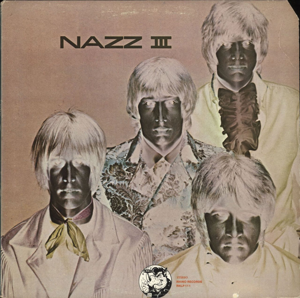 Nazz Nazz III US vinyl LP album (LP record) RNLP111