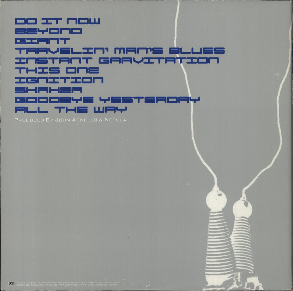 Nebula Charged US vinyl LP album (LP record)