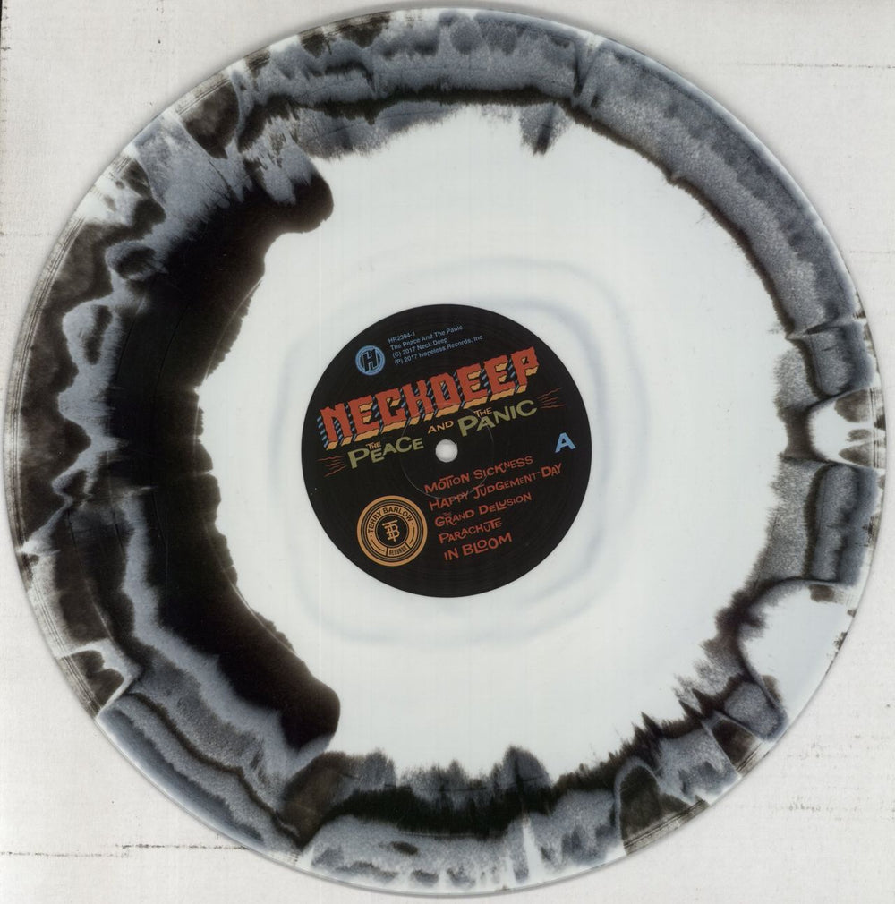 Neck Deep The Peace And The Panic US vinyl LP album (LP record) QECLPTH860307