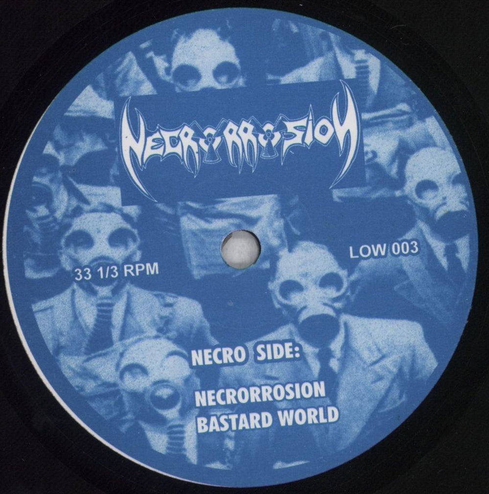 Necrorrosion Unlabeled Brazilian 7" vinyl single (7 inch record / 45) 4KD07UN839449