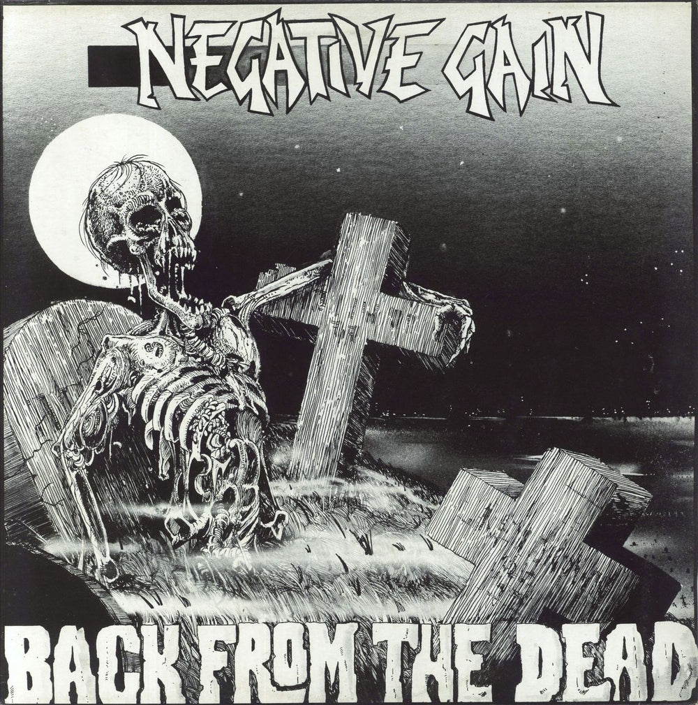 Negative Gain Back From The Dead US vinyl LP album (LP record) PUSMORT0012-14