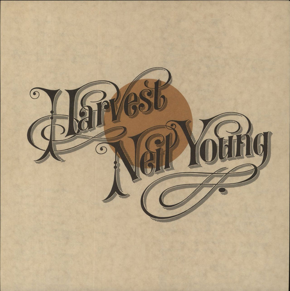 Neil Young Harvest - Complete Japanese vinyl LP album (LP record)