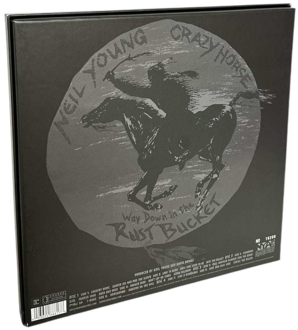 Neil Young Way Down In The Rust Bucket - Deluxe Edition UK Vinyl Box Set 093624888178