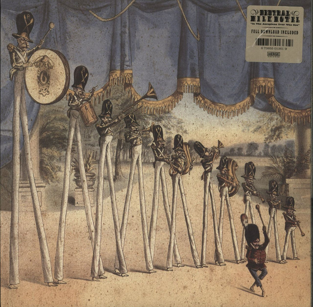 Neutral Milk Hotel In The Aeroplane Over The Sea US vinyl LP album (LP record) 673855013619