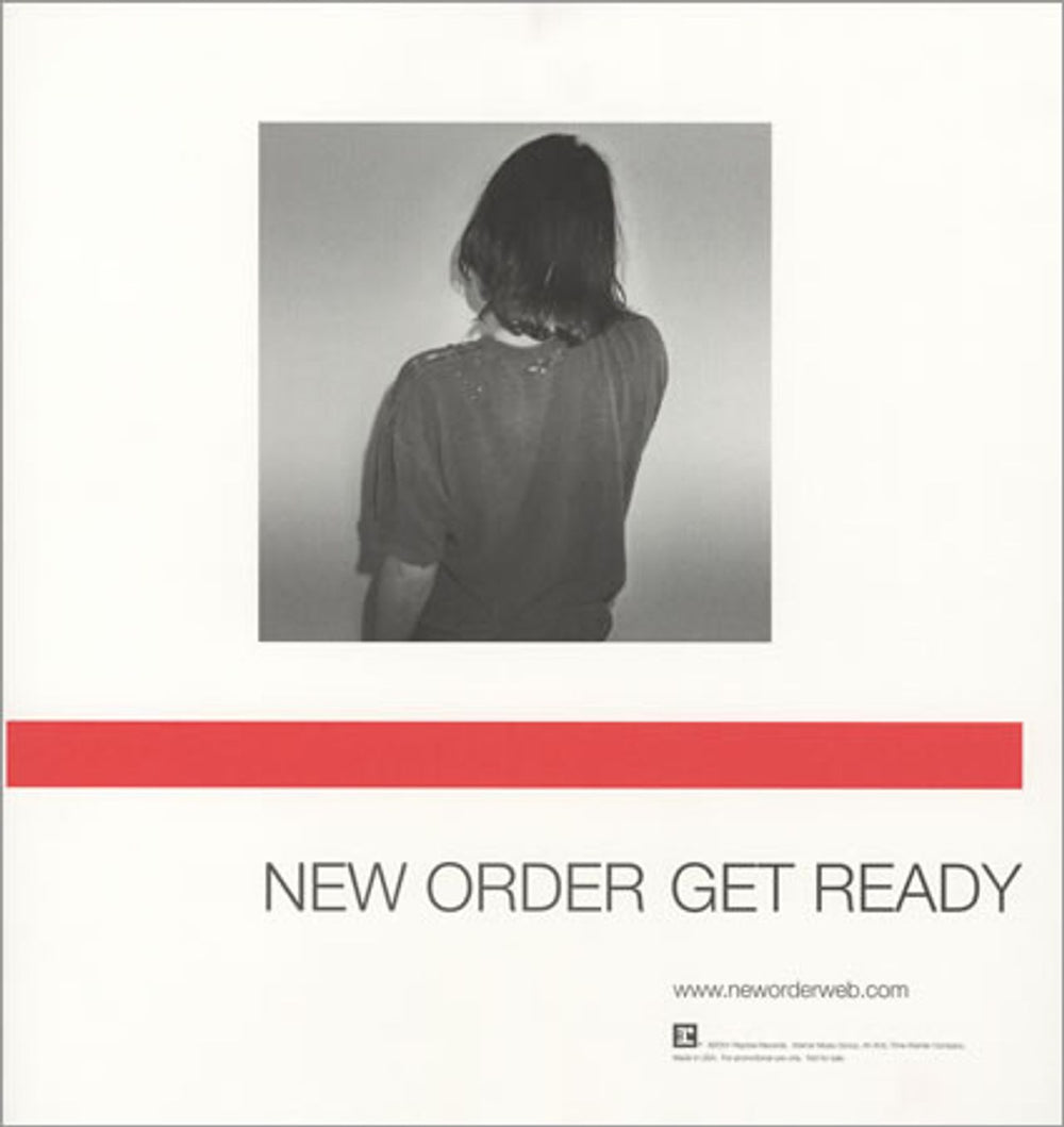 New Order Get Ready - Promotional Display Flat US Promo display NEWDIGE199398