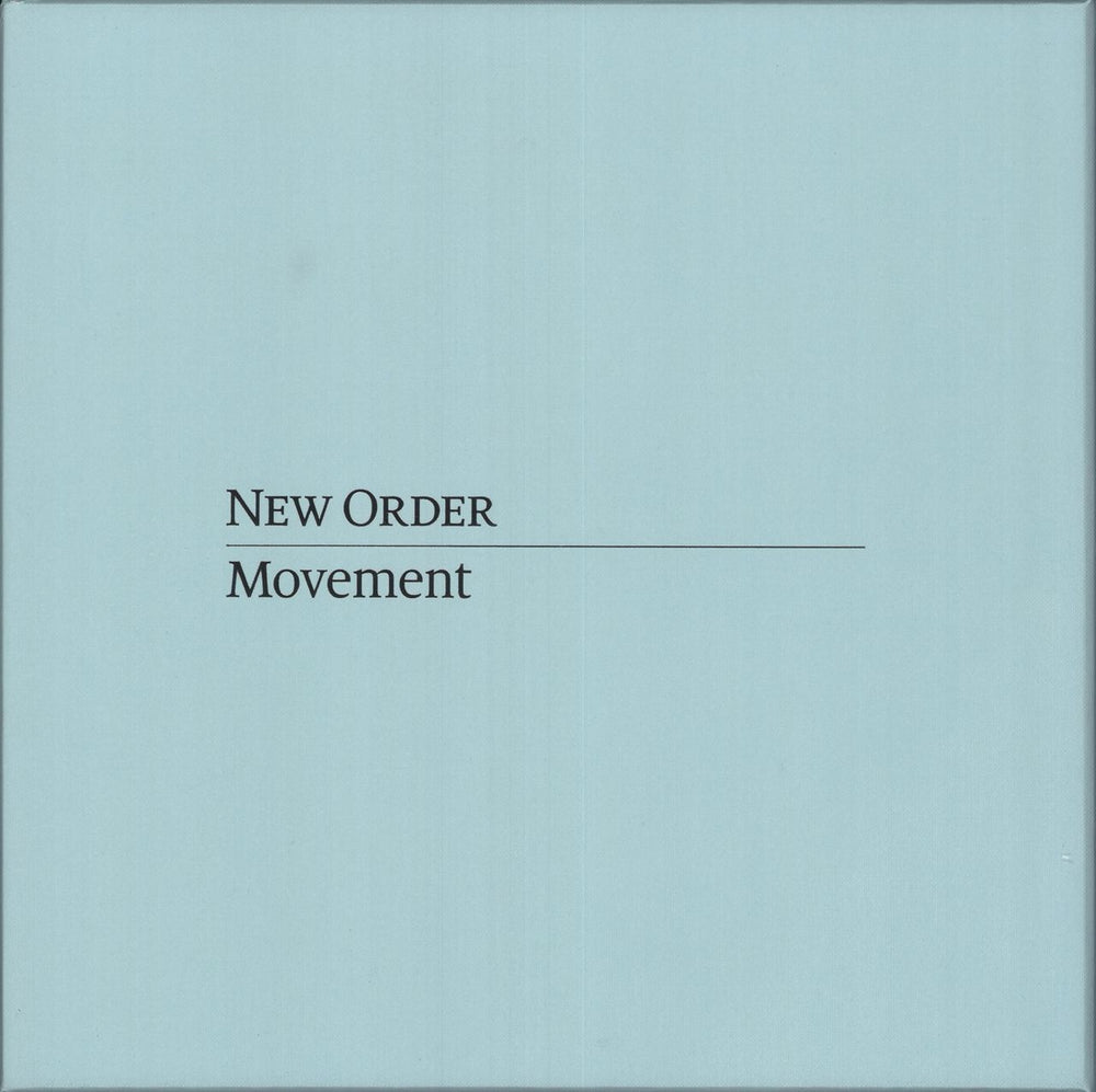 New Order Movement - 180gm + CDs UK Vinyl Box Set 0190295662882
