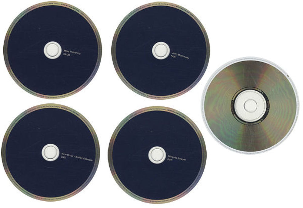 New Order Retro UK 5-CD album set NEW5CRE227336