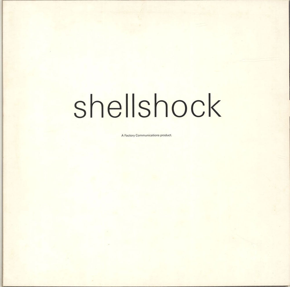 New Order Shellshock - EX UK 12" vinyl single (12 inch record / Maxi-single)