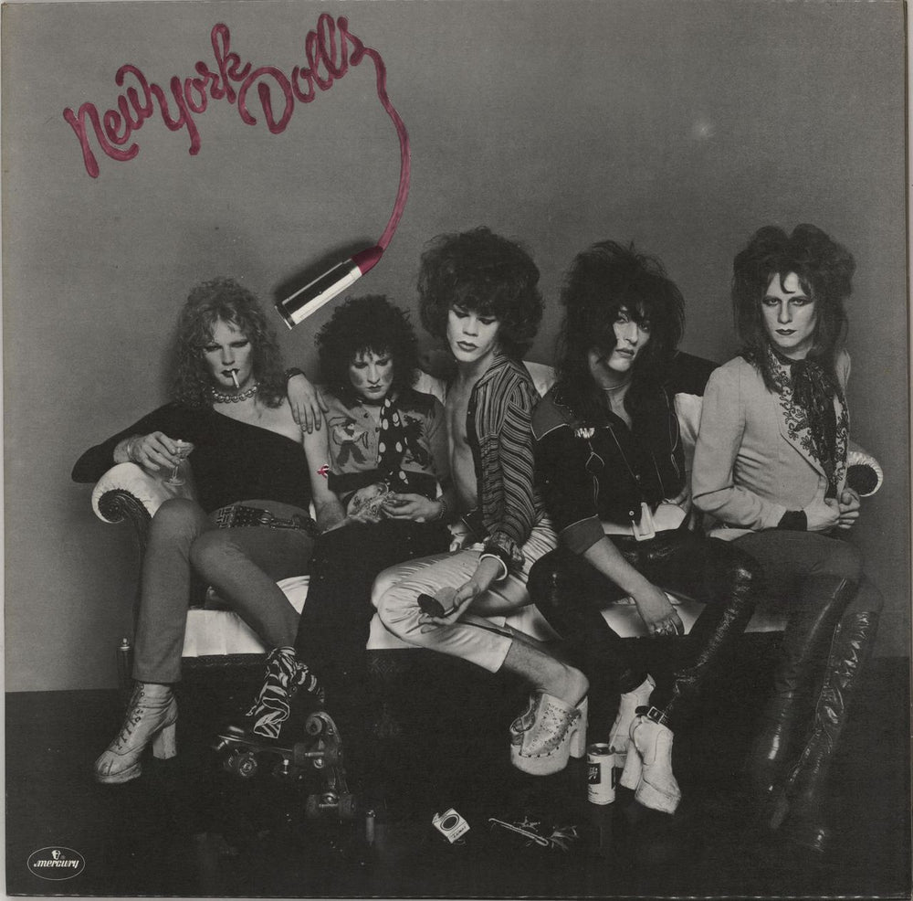 New York Dolls New York Dolls - EX UK vinyl LP album (LP record) 6338270