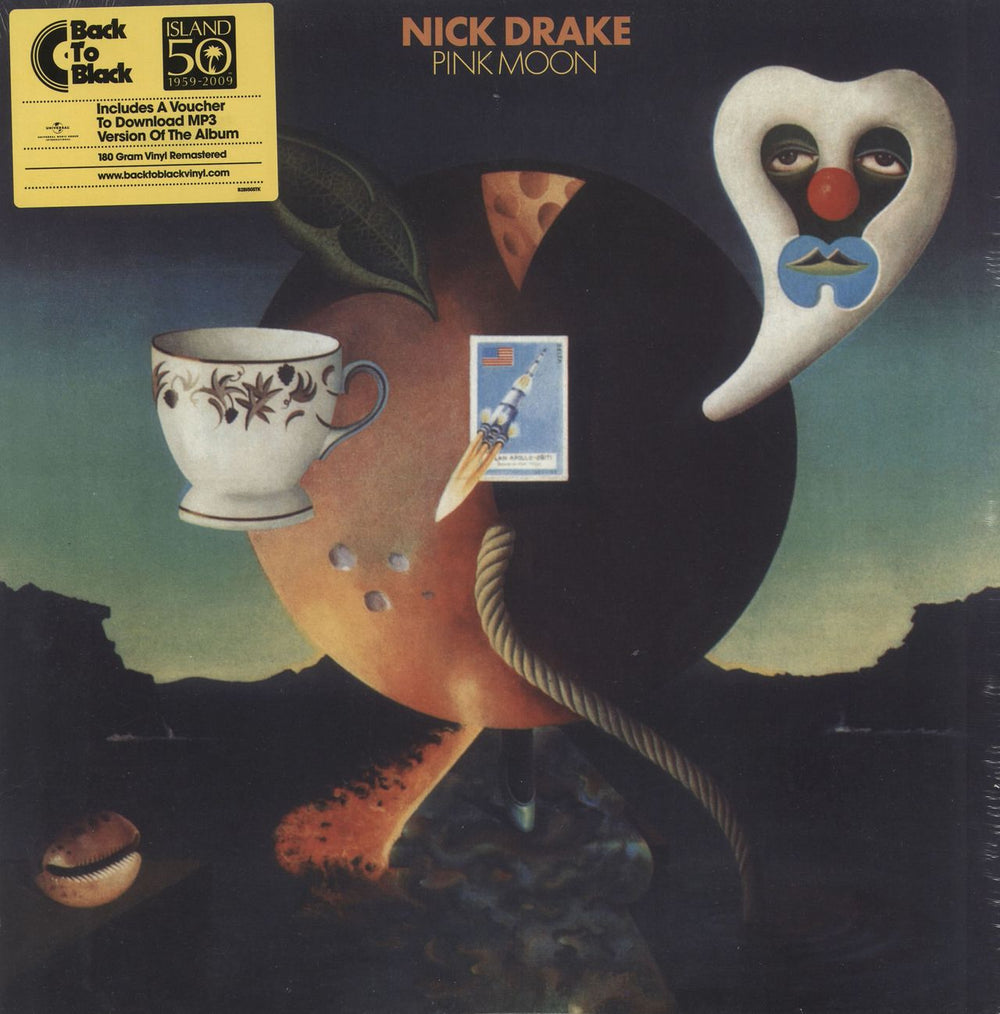 Nick Drake Pink Moon - 180gram Vinyl - Sealed Dutch vinyl LP album (LP record) 00602517456976