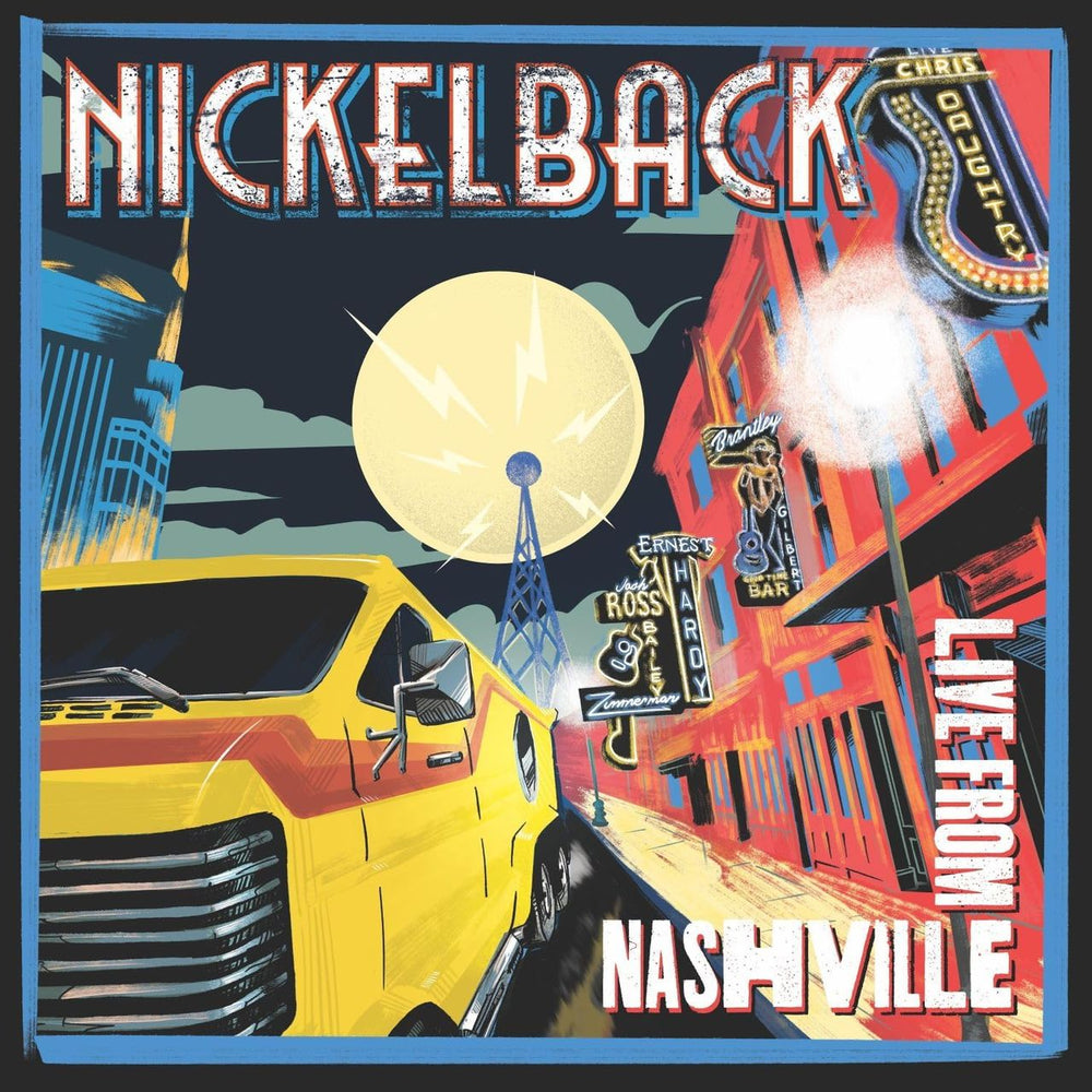 Nickelback Live From Nashville - Black Vinyl - Sealed UK 2-LP vinyl record set (Double LP Album) NLC2LLI852535