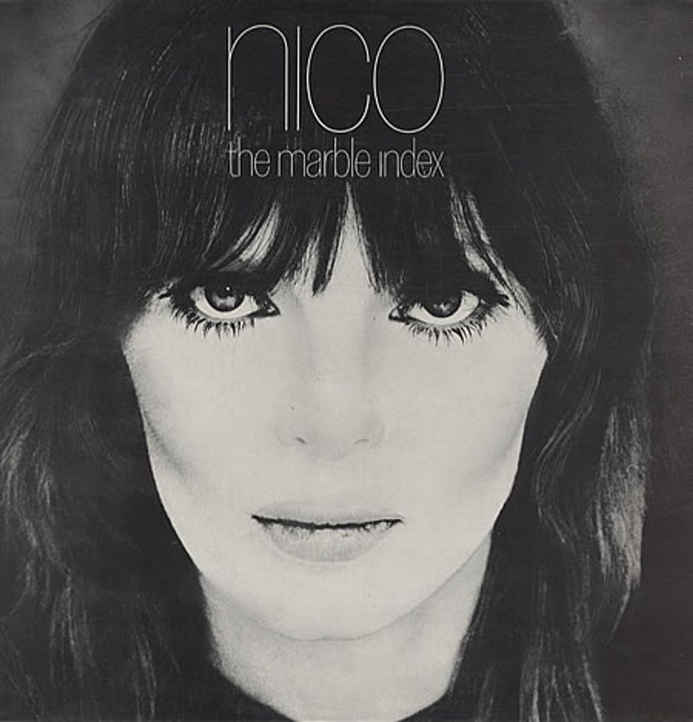 Nico The Marble Index Belgian vinyl LP album (LP record) ELK42065