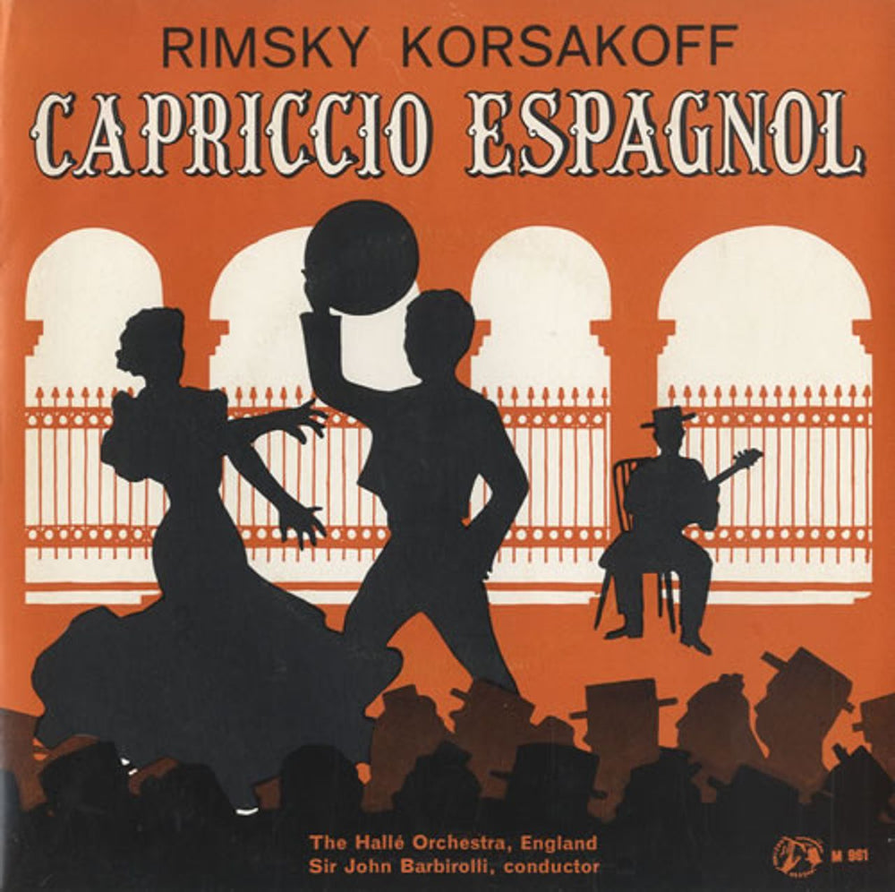 Nikolai Rimsky-Korsakov Capriccio Espagnol UK 7" vinyl single (7 inch record / 45) M961