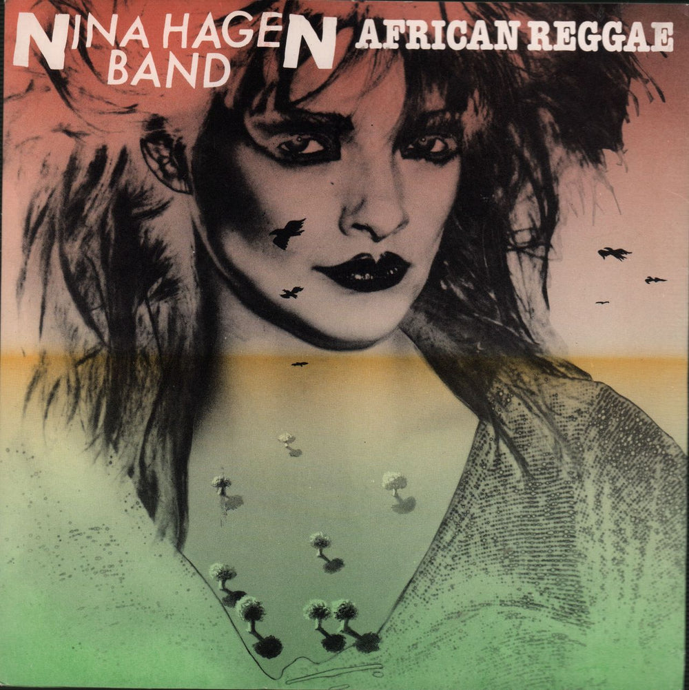 Nina Hagen African Reggae UK 7" vinyl single (7 inch record / 45) 8304