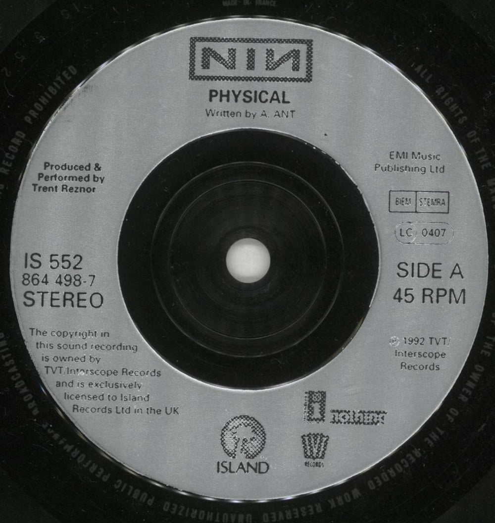 Nine Inch Nails Broken + 7" UK vinyl LP album (LP record)