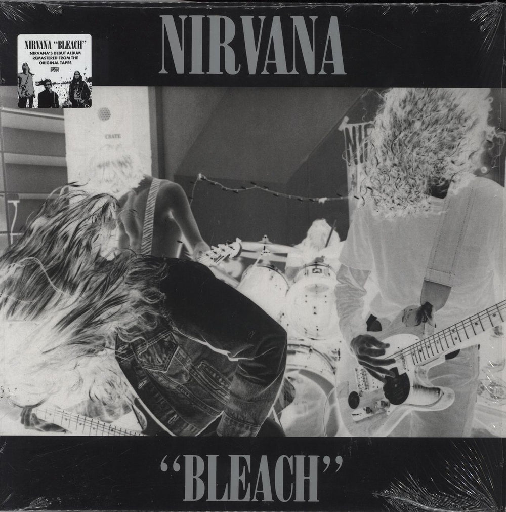 Nirvana (US) Bleach - Shrink US vinyl LP album (LP record) SP034