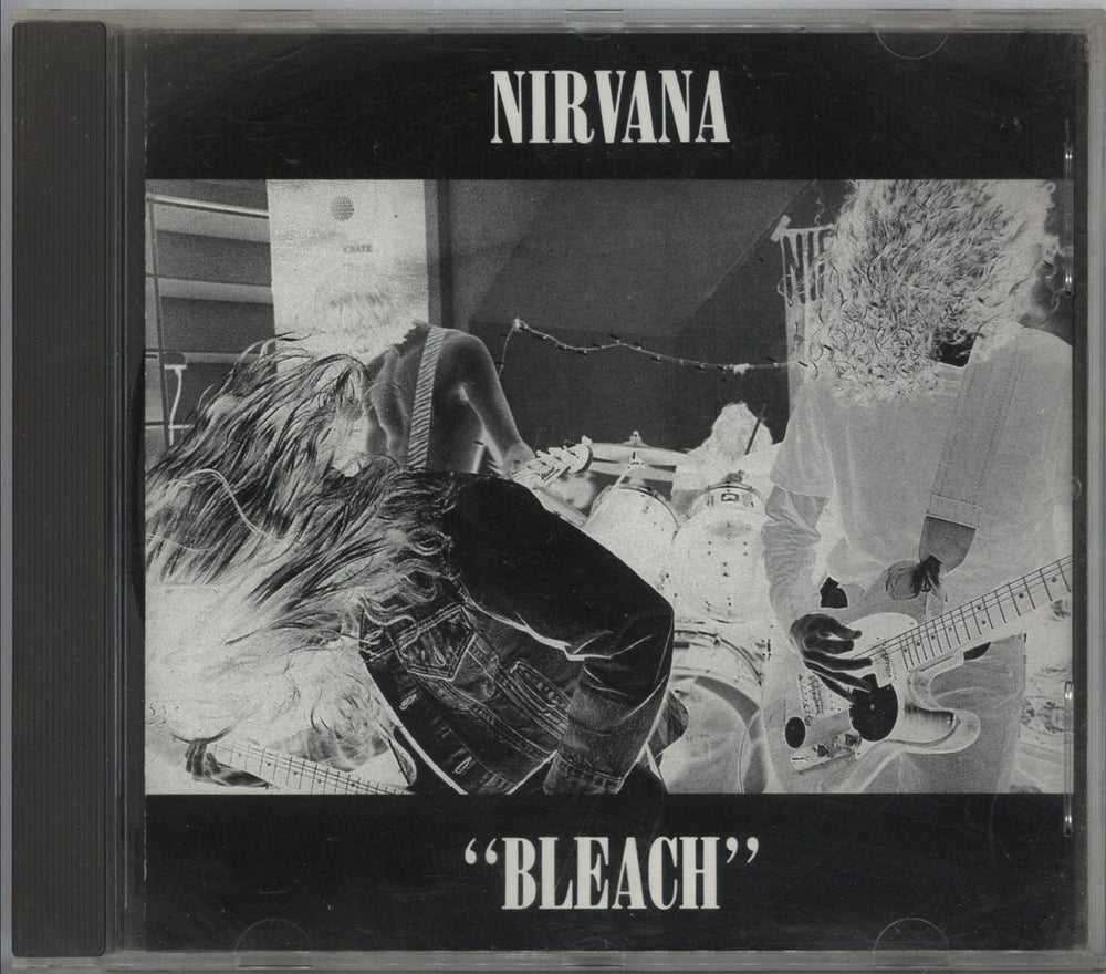 Nirvana (US) Bleach UK CD album (CDLP) GED24433