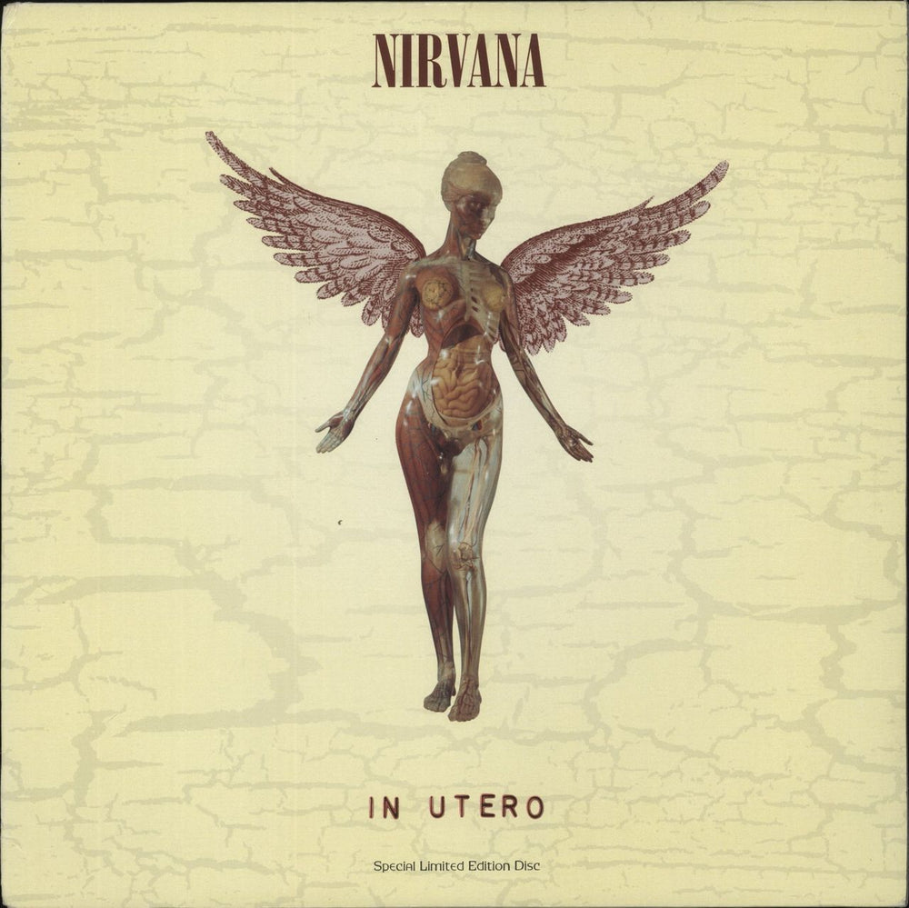 Nirvana (US) In Utero - Clear - EX US vinyl LP album (LP record) DGC-24607