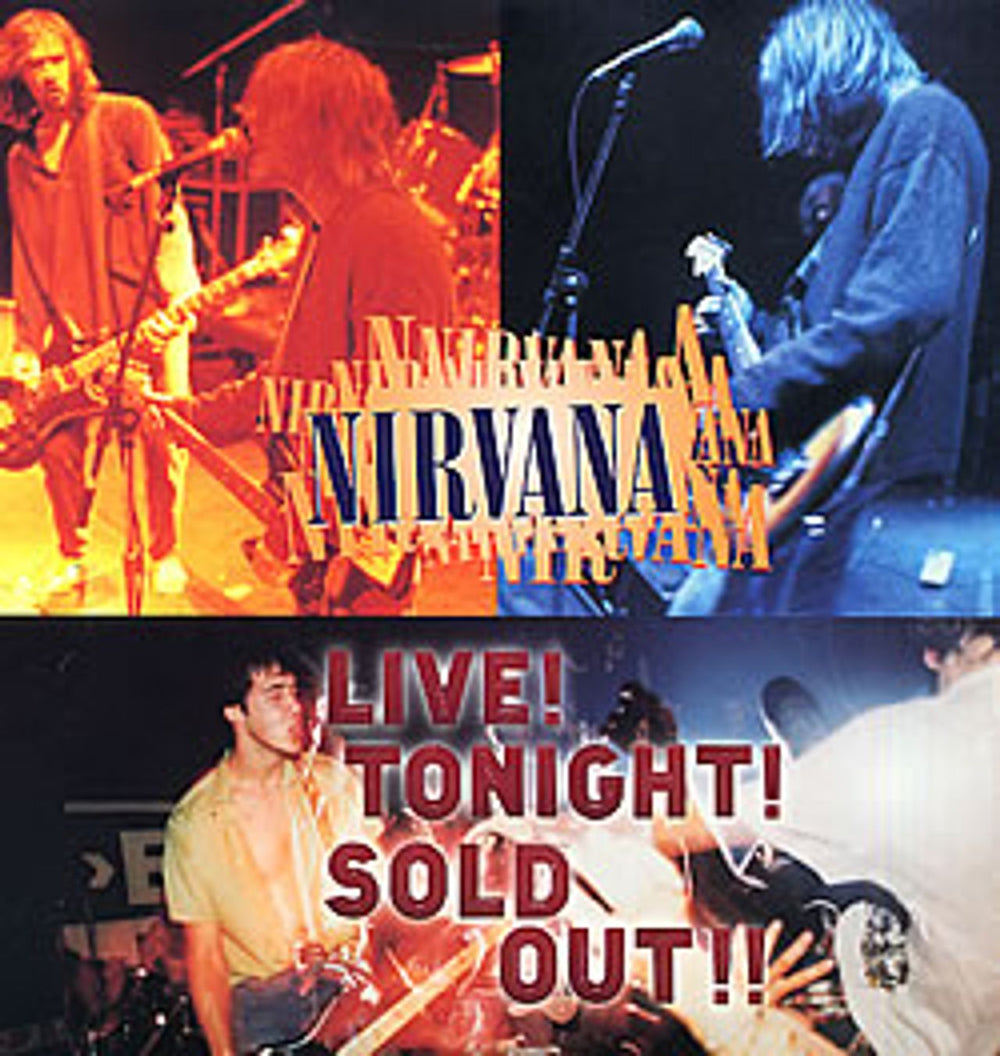 Nirvana (US) Live! Tonight! Sold Out!! US laserdisc / lazerdisc ID2772MS