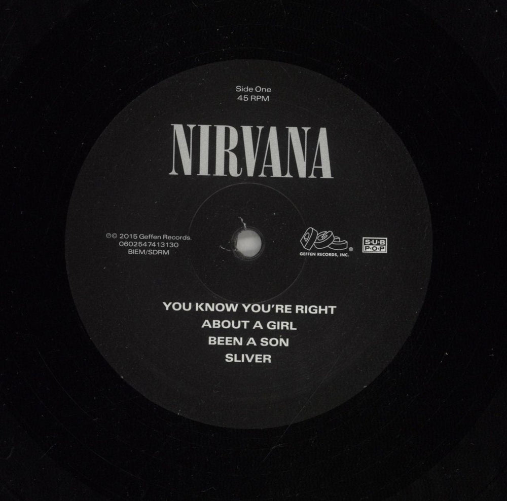 Nirvana (US) Nirvana - 180gm UK 2-LP vinyl record set (Double LP Album) NIR2LNI871126