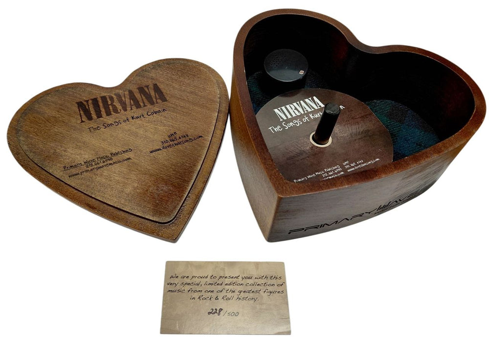 Nirvana (US) The Songs Of Kurt Cobain US Promo box set