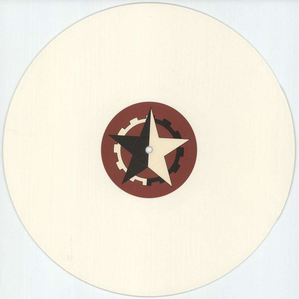 Nitzer Ebb Warsaw Ghetto - White Vinyl German 12" vinyl single (12 inch record / Maxi-single) EBB12WA383447