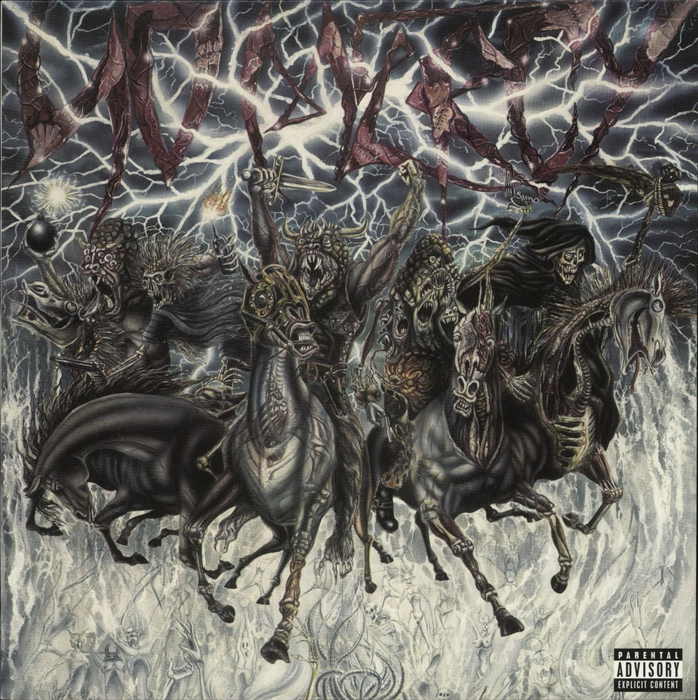 No Mercy [Metal] Widespread Bloodshed / Love Runs Red US vinyl LP album (LP record) SR2293