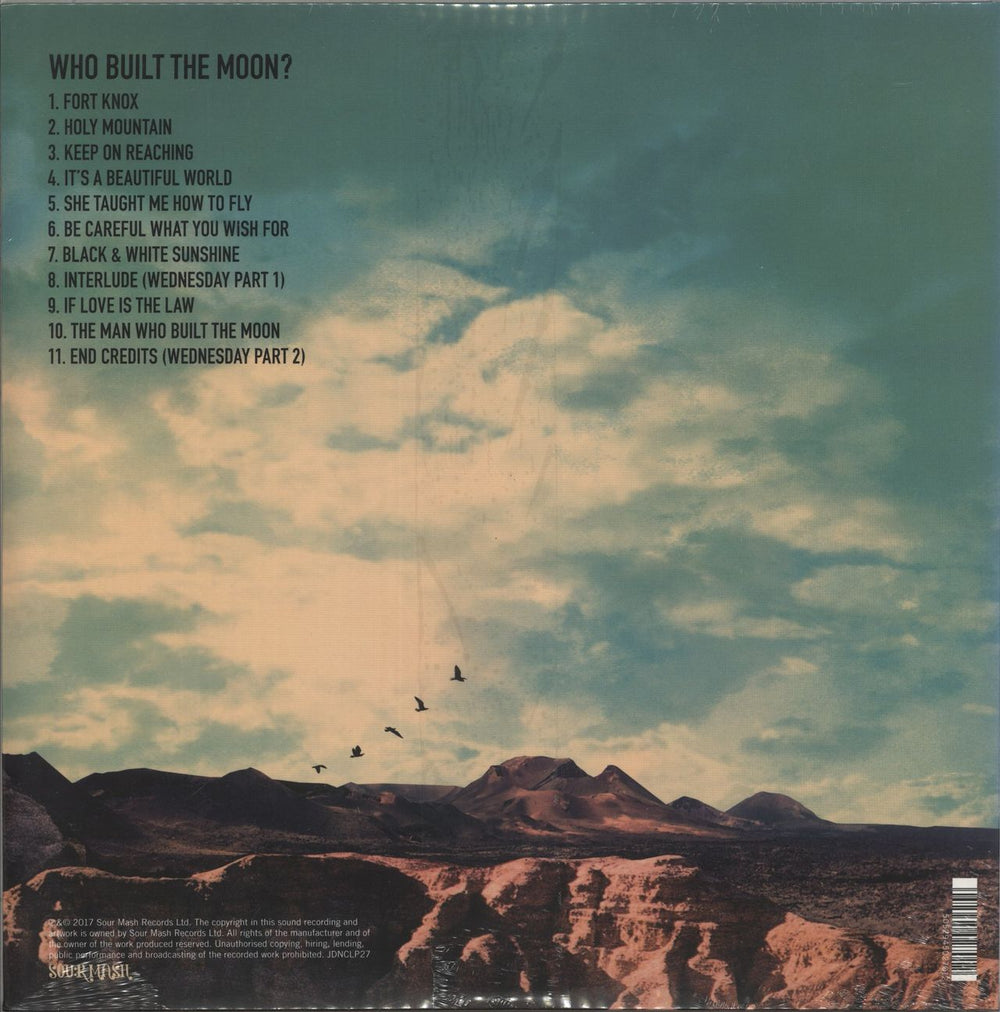Noel Gallagher Who Built The Moon? - Sealed UK vinyl LP album (LP record) 5052945027173