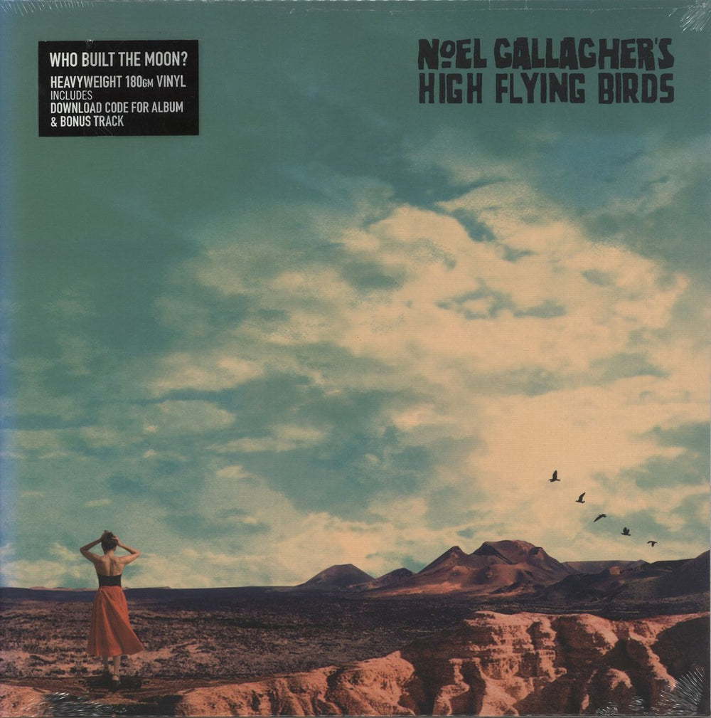 Noel Gallagher Who Built The Moon? - Sealed UK vinyl LP album (LP record) JDNCLP27