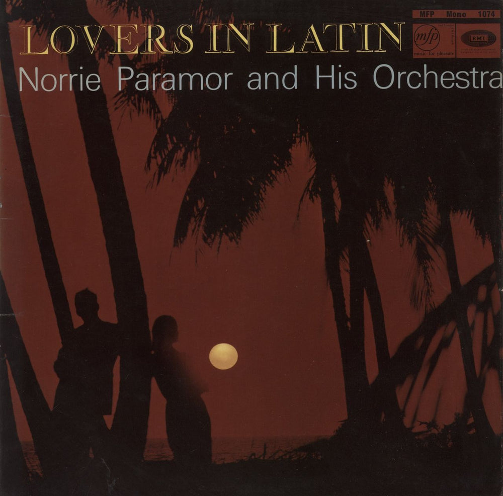 Norrie Paramor Lovers In Latin UK vinyl LP album (LP record) MFP1074
