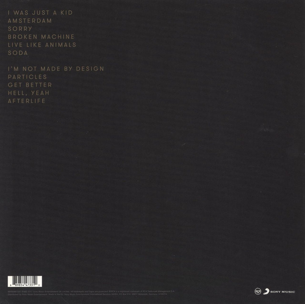 Nothing But Thieves Broken Machine - Black & White Split Vinyl UK vinyl LP album (LP record) 889854473310