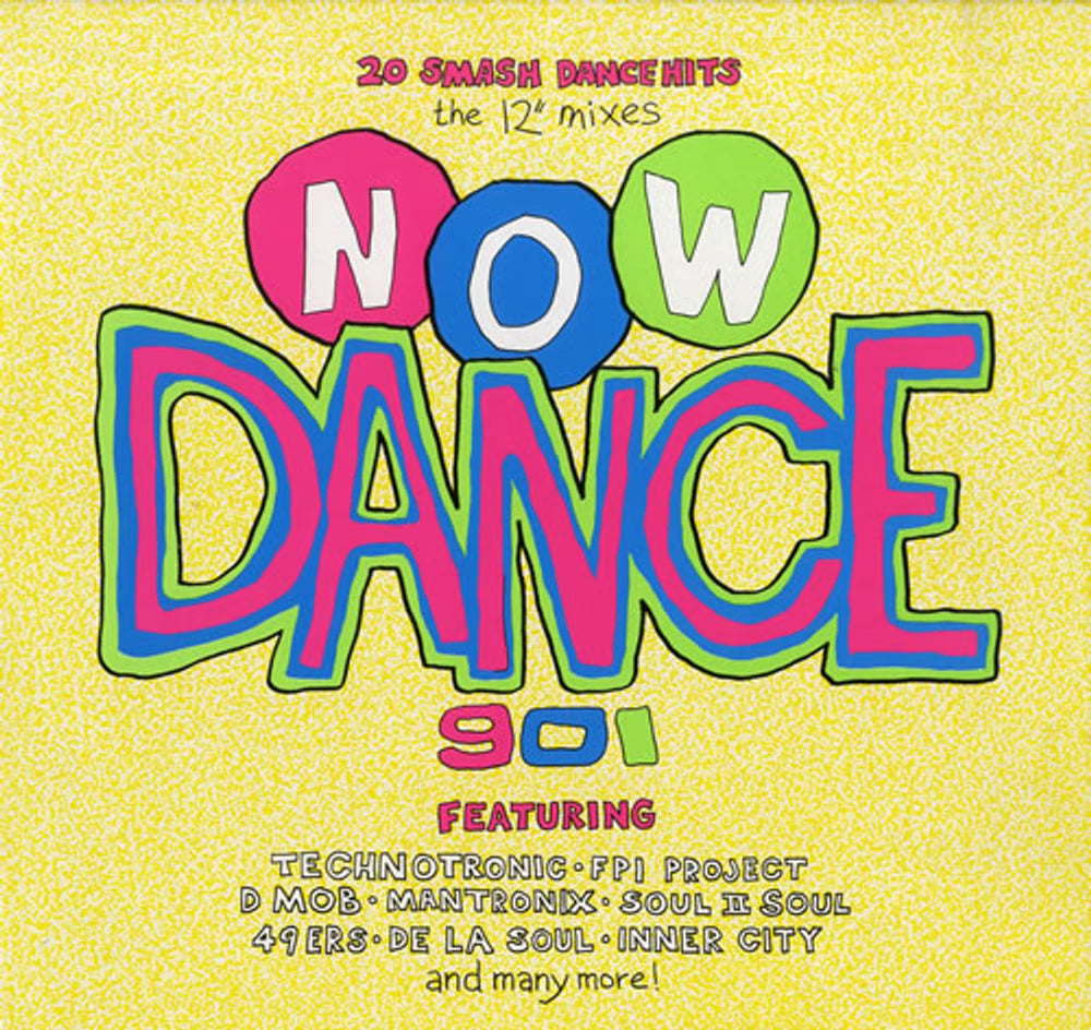 Now That's What I Call Music Now Dance 901 UK 2-LP vinyl record set (Double LP Album) NOD4