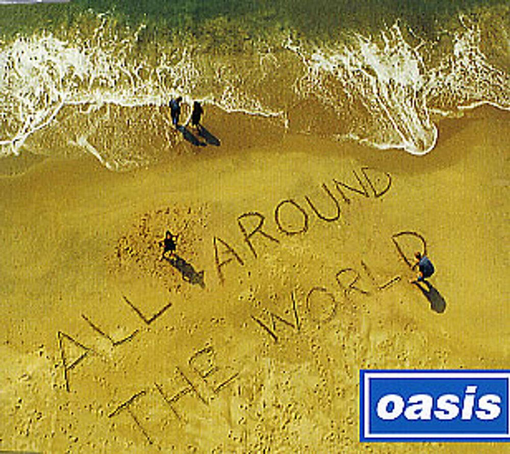 Oasis All Around The World UK CD single (CD5 / 5") CRESCD282