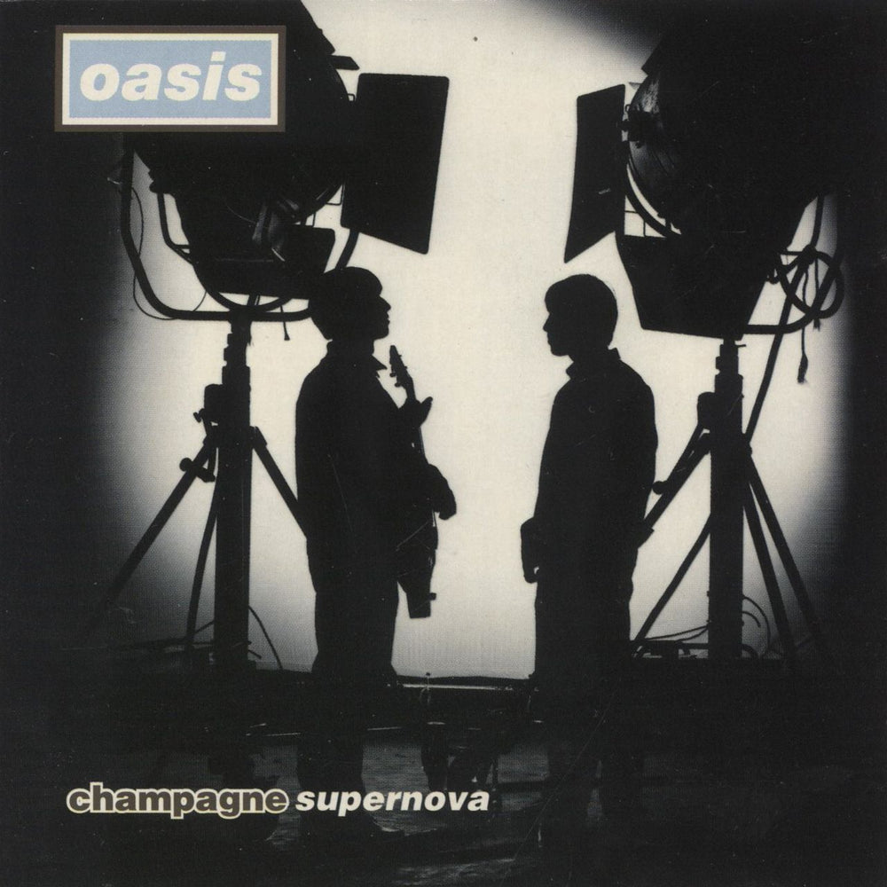 Oasis Champagne Supernova UK Promo CD single (CD5 / 5") SAMP3393