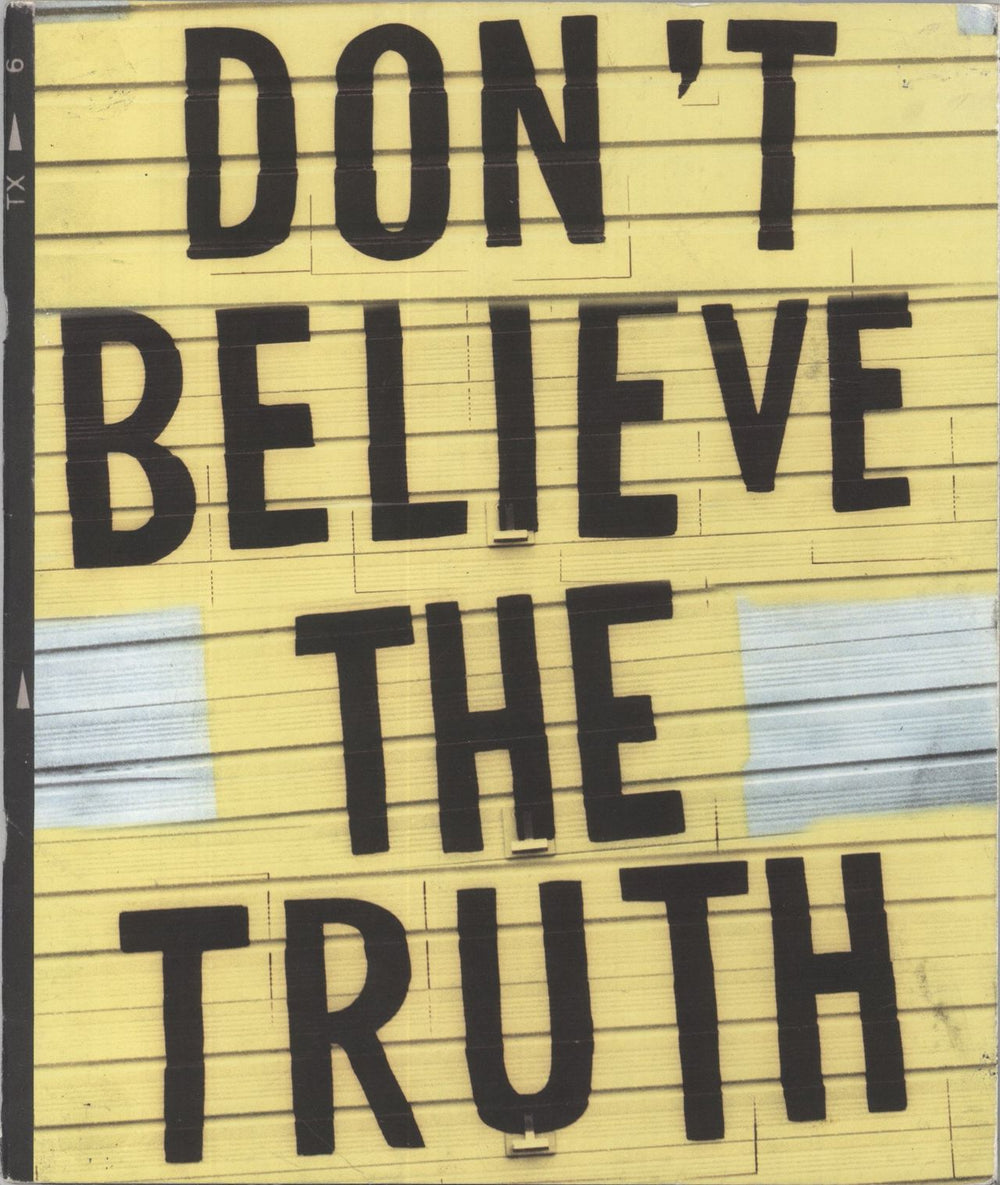 Oasis Don't Believe The Truth UK tour programme TOUR PROGRAMME