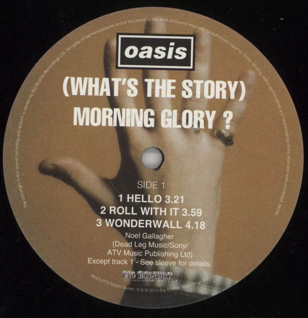 Oasis (What's The Story) Morning Glory? - 180 Gram Vinyl - EX UK 2-LP vinyl record set (Double LP Album) OAS2LWH784511