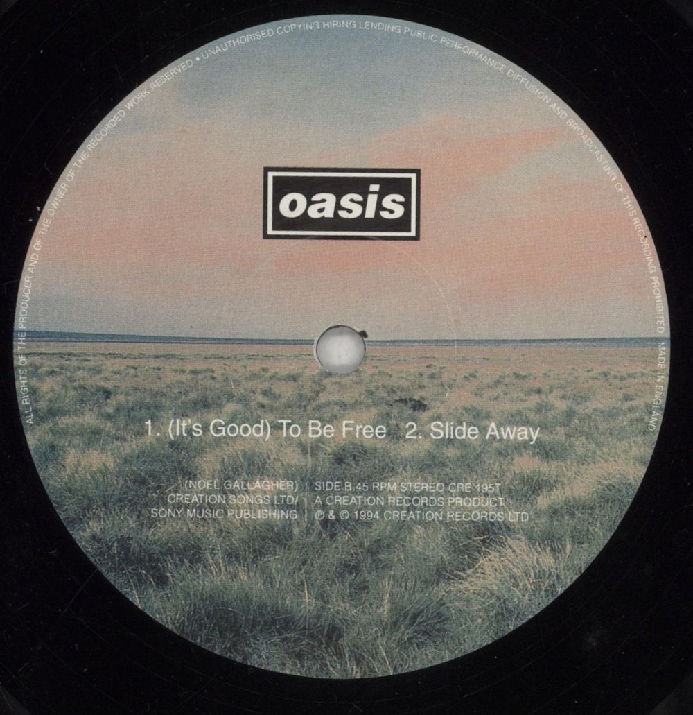 Oasis Whatever - VG + Print UK 12" vinyl single (12 inch record / Maxi-single) OAS12WH855815