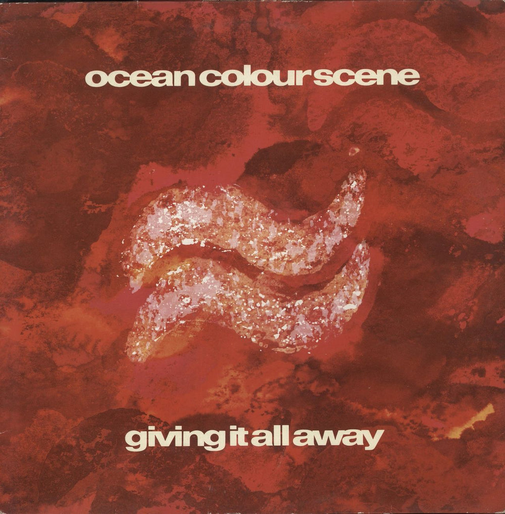 Ocean Colour Scene Giving It All Away UK 12" vinyl single (12 inch record / Maxi-single) OCS212