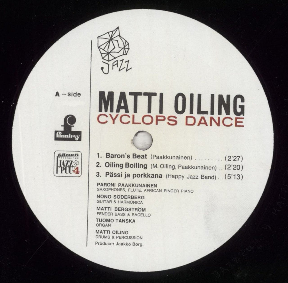 Oiling Boiling Cyclops Dance Finnish 12" vinyl single (12 inch record / Maxi-single) 8I512CY854133
