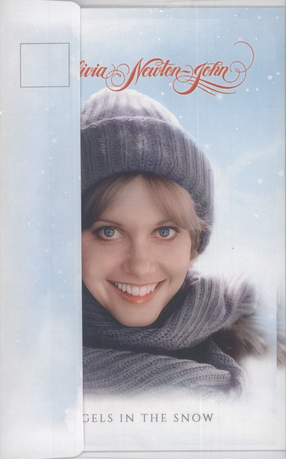 Olivia Newton John Angels In The Snow - Numbered Test Pressing + Exclusive Christmas Card US Promo vinyl LP album (LP record)
