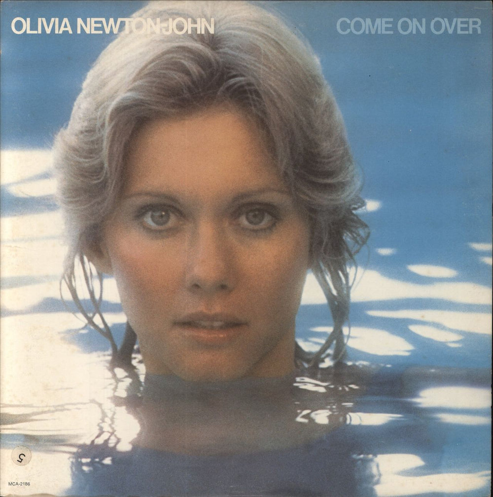 Olivia Newton John Come On Over US vinyl LP album (LP record) MCA-2186