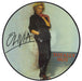 Olivia Newton John Totally Hot - Gold Promo Stamp UK picture disc LP (vinyl picture disc album) ONJPDTO870874