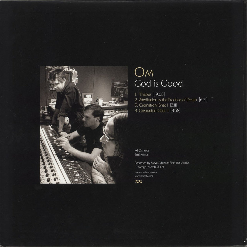 OM God is Good US vinyl LP album (LP record)