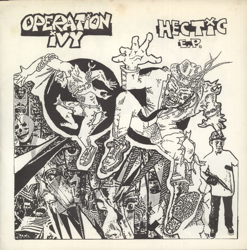 Operation Ivy Hectic E.P. US 7" vinyl single (7 inch record / 45) #3